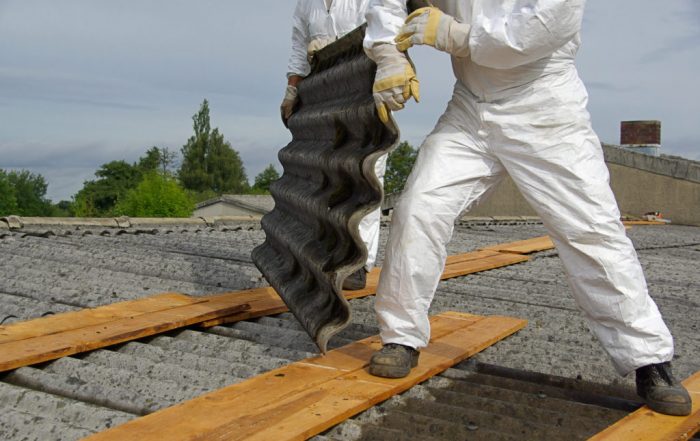 Asbestos is a hazardous material that must be removed.